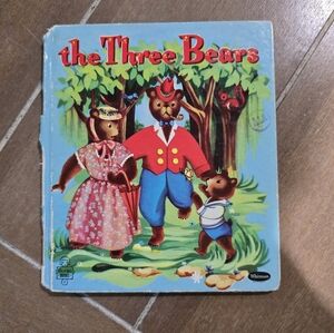Vintage Whitman Tell A Tale Book - The Three Bears